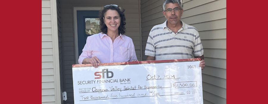 Habitat for Humanity of the Chippewa Valley Donation